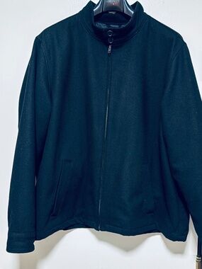 LANDS’ END Wool jacket Men Size XXL